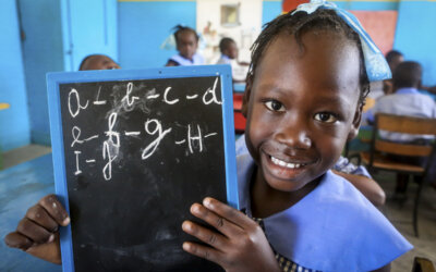 Tilbake til skolen igjen på Haiti