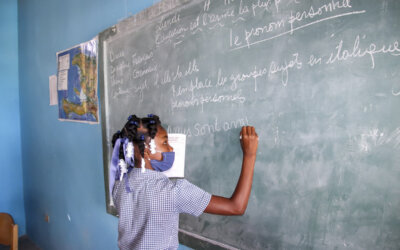Støtte til skolestarten på Haiti