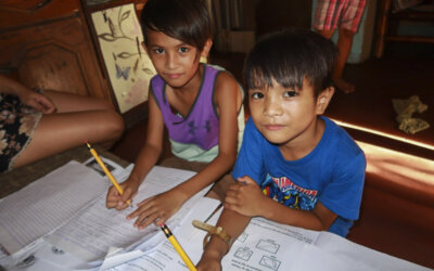 Skolestart på Filippinene