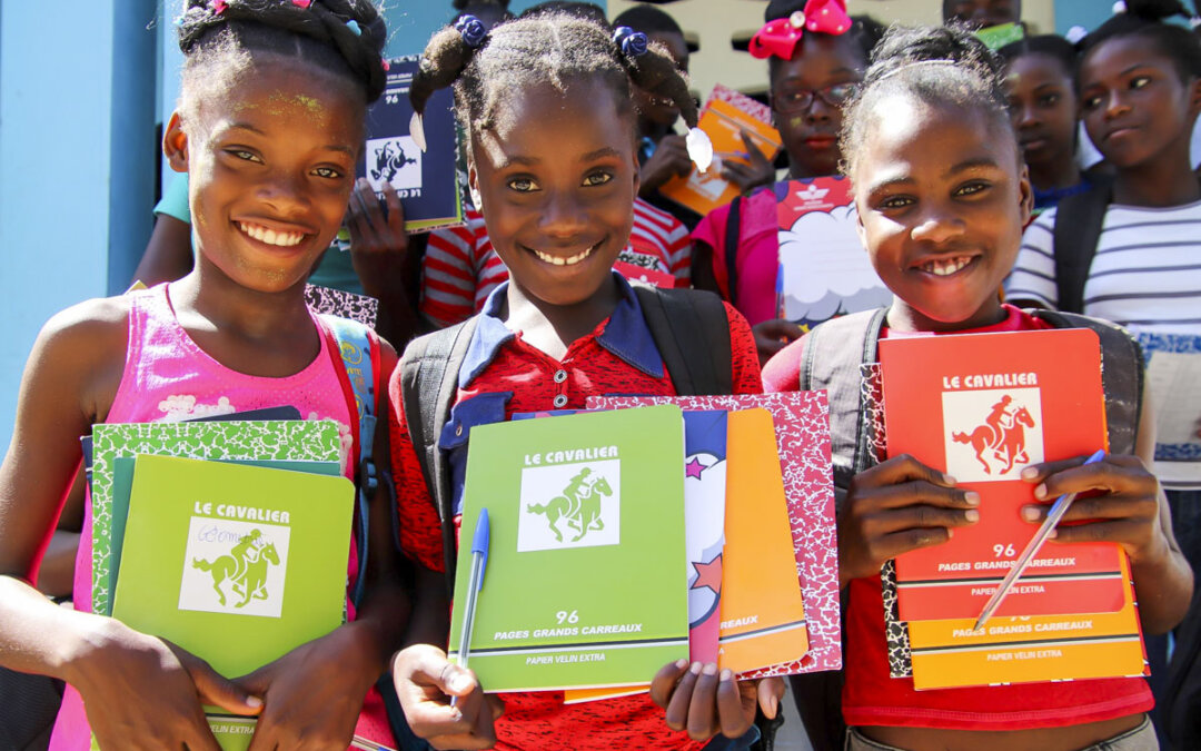 Skolestart på Haiti
