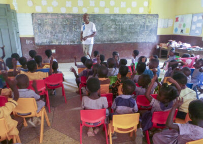 Brev med rapport fra Awana-bibelundervisning i Ghana august 2023