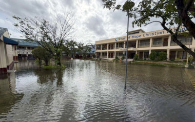 Beroligende nyheter etter tyfonen på Filippinene