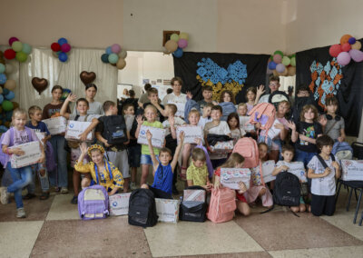 Tilbake til skolen med håp i Ukraina!